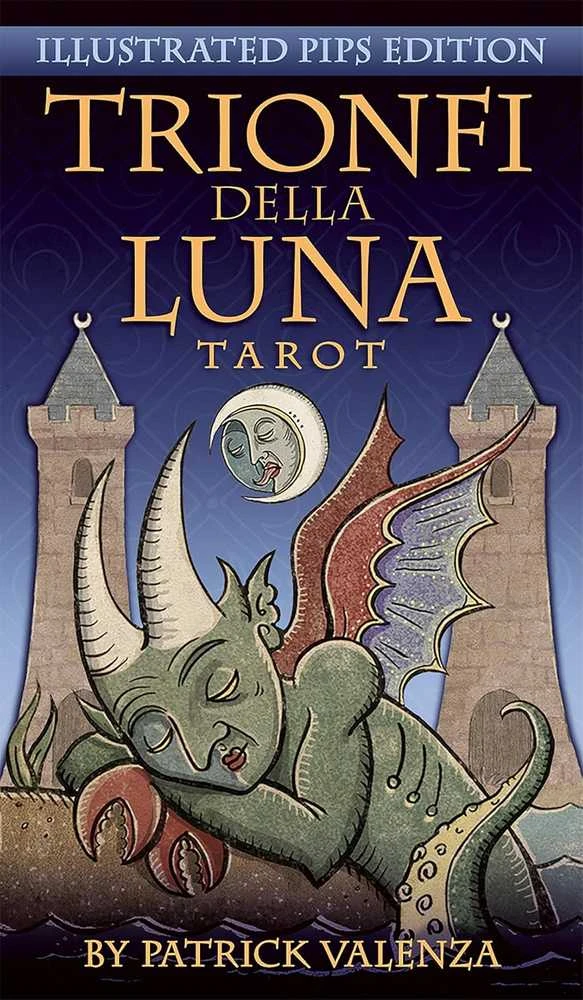 Us Games Systems Trionfi Della Luna Taro kortos – 78 kortų kaladė su knygele