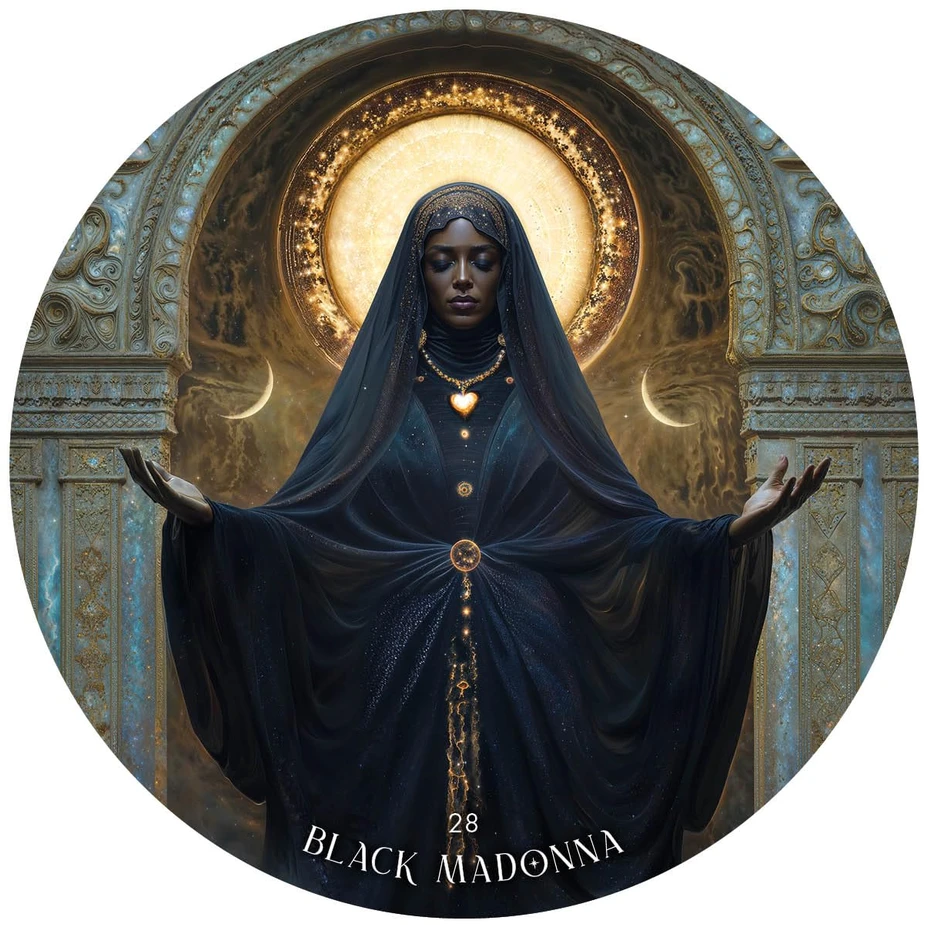 Hay House Dark Moon Oracle orakulo kortos – Tamsiojo Mėnulio intuicijai