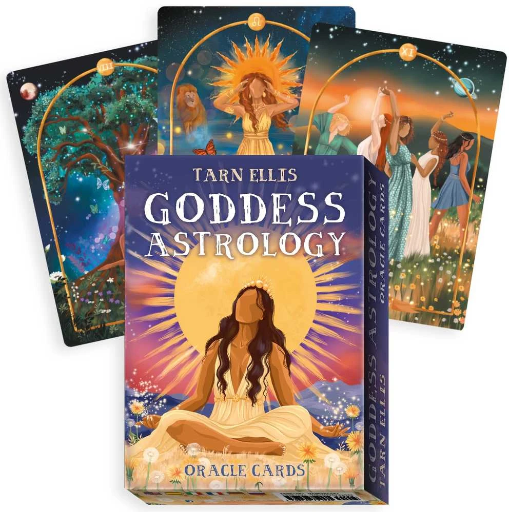Kortų rinkinys - Dievų astrologijos oracle kortos (Lo Scarabeo, 38 kortos, vadovas)