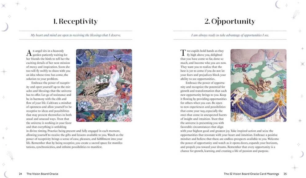 Insight Editions Vizijų lentos orakulo kortos: 52 kortos + gidas manifestacijai, saviugdai