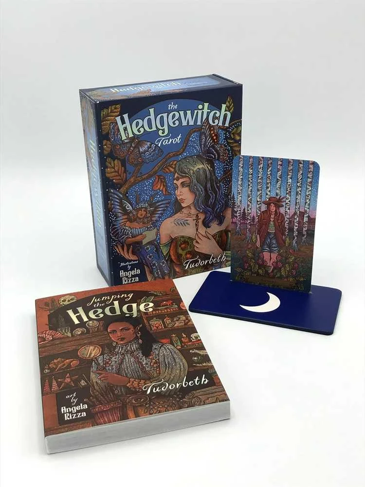 Hedgewitch taro kortos raganoms – Llewellyn, 78 kortų su vadovu