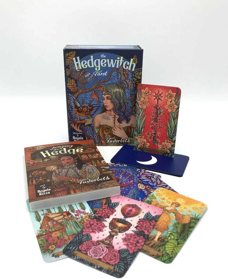 Hedgewitch taro kortos raganoms – Llewellyn, 78 kortų su vadovu
