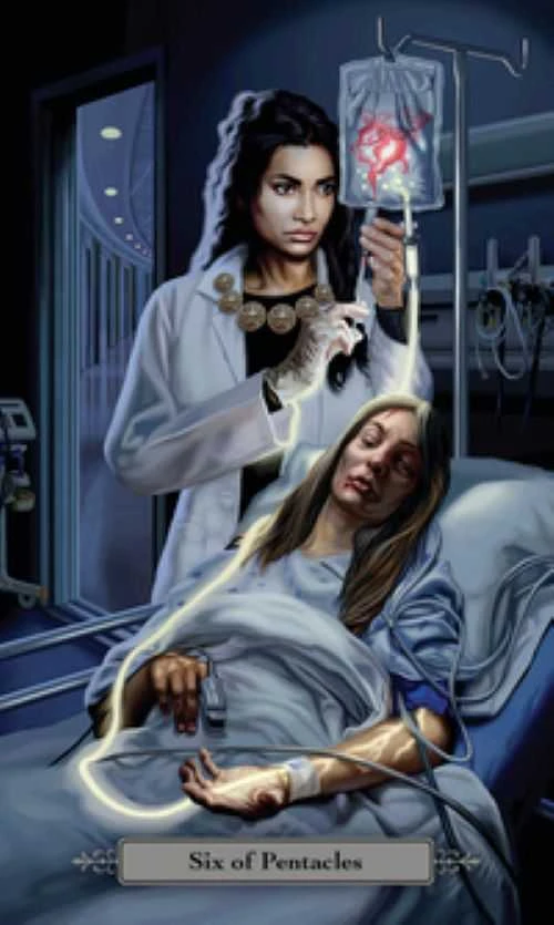 Kortų Rinkinys - Llewellyn Vampyrų Tarot 78 Kortos 240 Puslapių Knyga