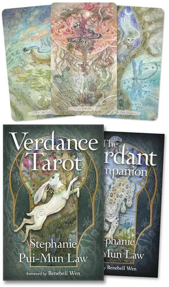 Llewellyn Verdance Tarot kortos – gamtos magija ir intuicijos galia