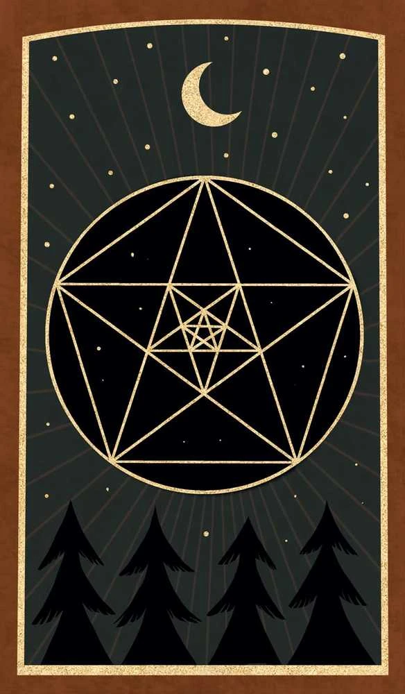 Žalias Codex Tarot rinkinys: 78 kortos + knyga, gamtos magija | Lo Scarabeo
