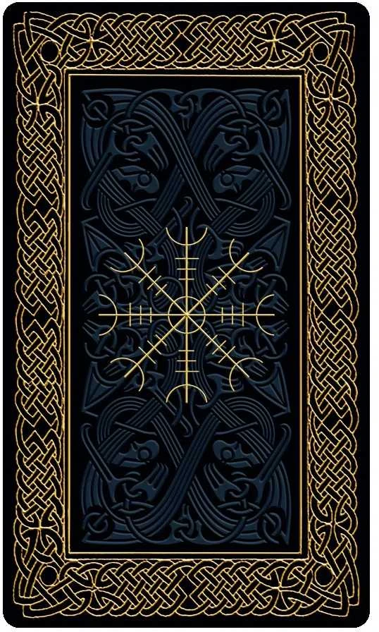 Kortų rinkinys - Runic Tarot Mini (Lo Scarabeo, 78 kortos, daugiakalbis)