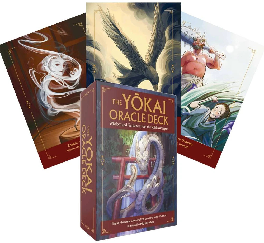 Adams Media The Yokai Oracle japonų folkloro orakulo kortos dvasiniam vedimui