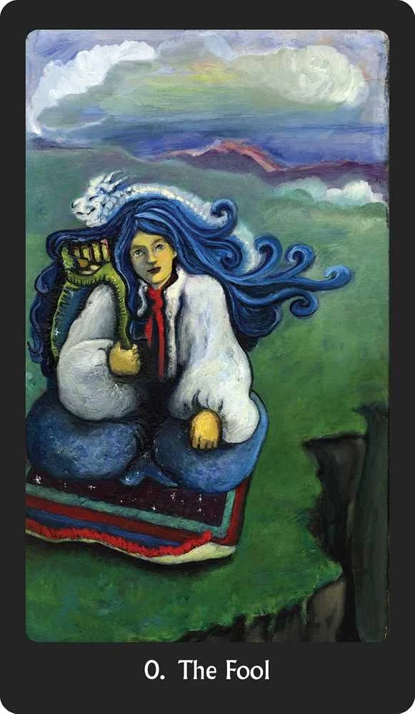Weiser Books Visionary Woman Tarot taro kortos – mistinė kaladė saviugdai