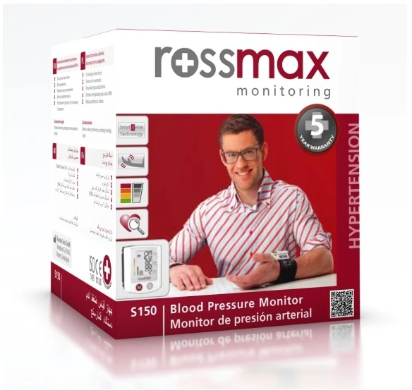 Riešinis kraujospūdžio matuoklis Rossmax S150