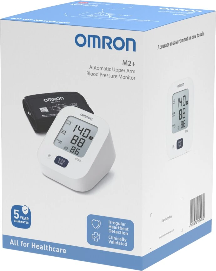 OMRON M2+ žasto kraujospūdžio matuoklis
