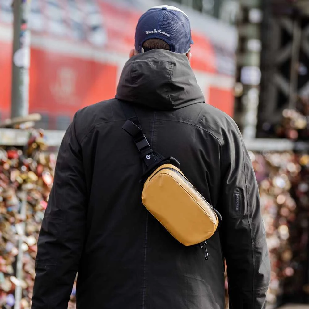 Krepšiai - WANDRD D1 Fanny Pack Multiple Pockets Dallol Geltona V2