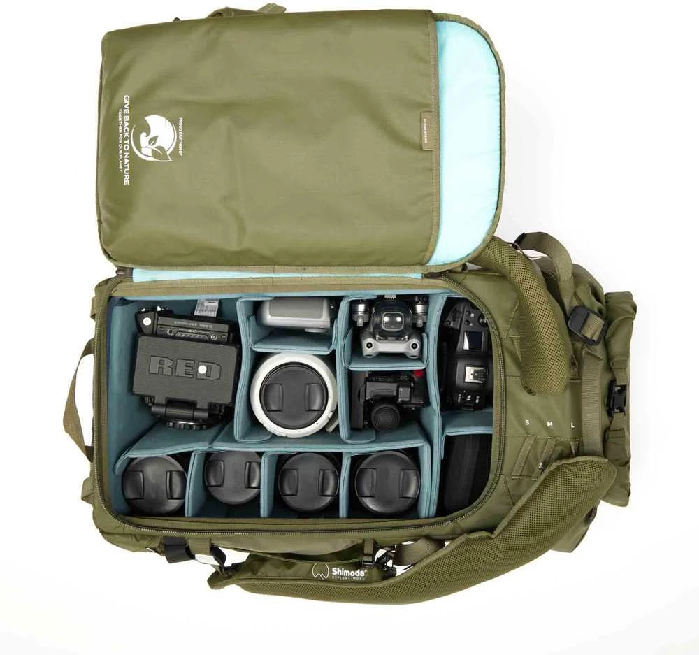 Krepšys kamerai - Shimoda Core Unit Extra Large DV v2 atsparus vandeniui