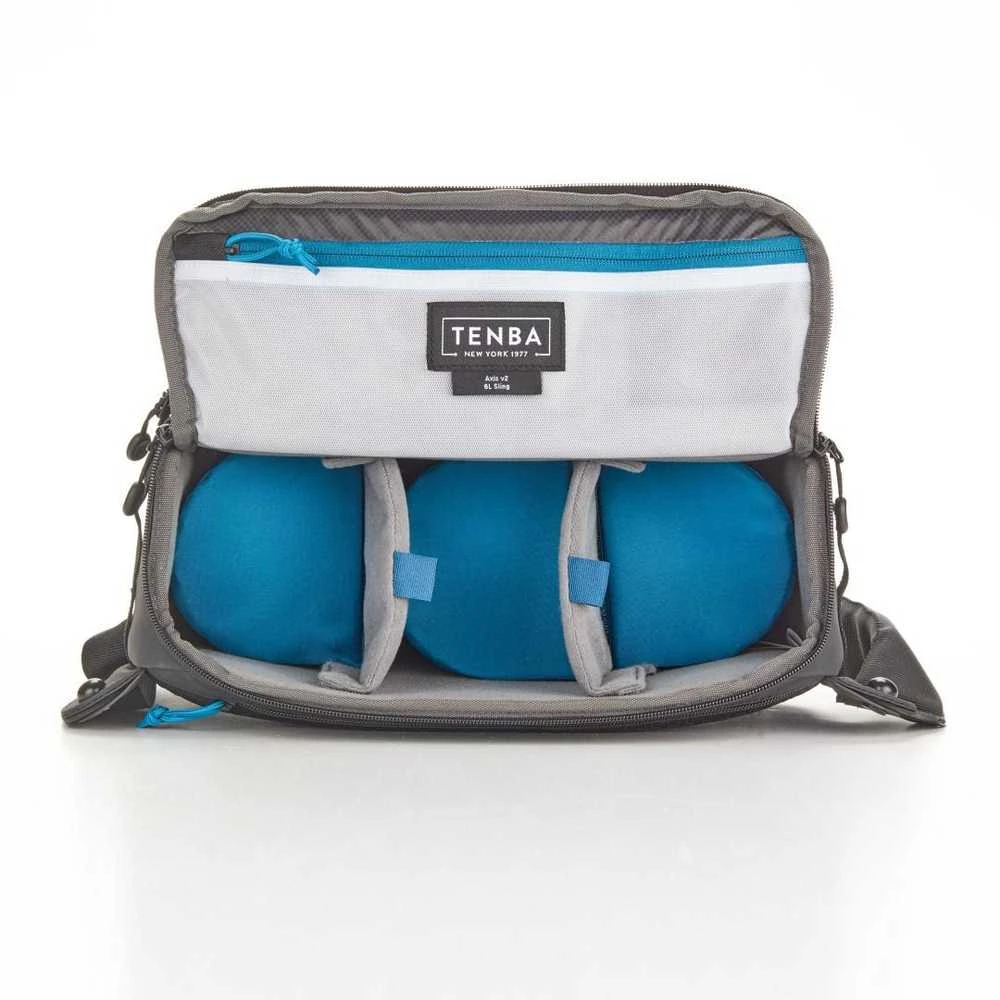 Krepšys kamerai - Tenba Axis v2 6L Sling DSLR/Mirrorless kamerai ir dronui juodas