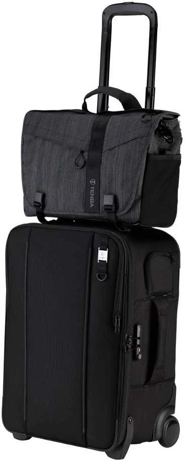 Krepšys kamerai - Tenba Roadie Roller 21 DSLR/Mirrorless 17" nešiojamam kompiuteriui juodas