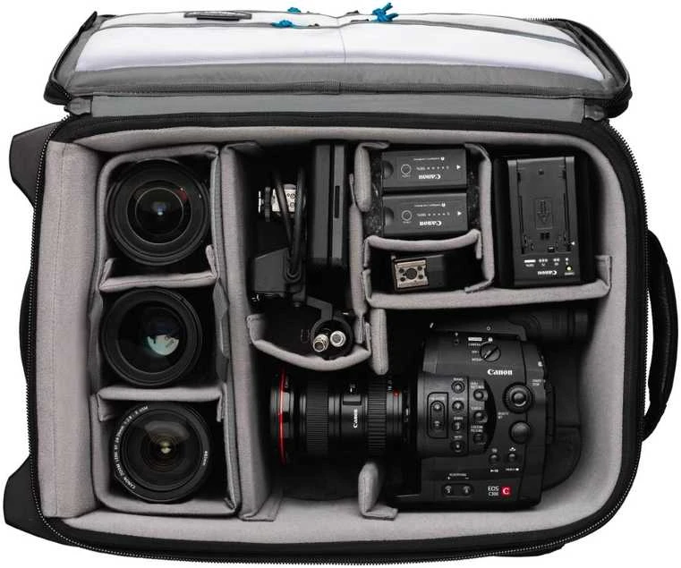 Krepšys kamerai - Tenba Roadie Roller 21 DSLR/Mirrorless 17" nešiojamam kompiuteriui juodas