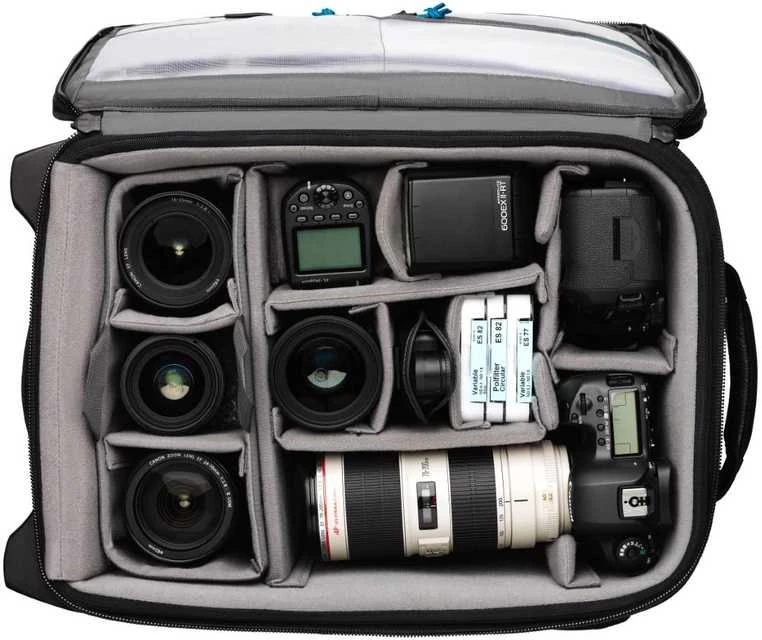 Krepšys kamerai - Tenba Roadie Roller 21 DSLR/Mirrorless 17" nešiojamam kompiuteriui juodas