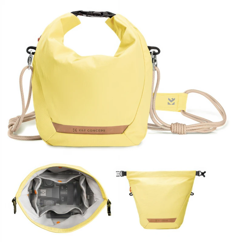 Krepšys - K&F Concept Urban Wander Sling U11 5L Geltonas
