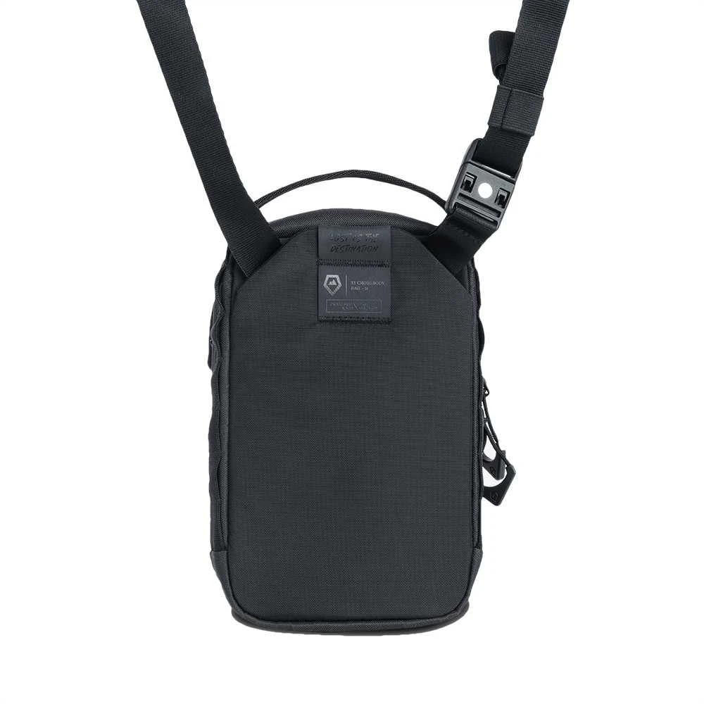 Krepšys per petį - WANDRD X1 Medium Weather-Resistant Organizer Krepšys, Juoda