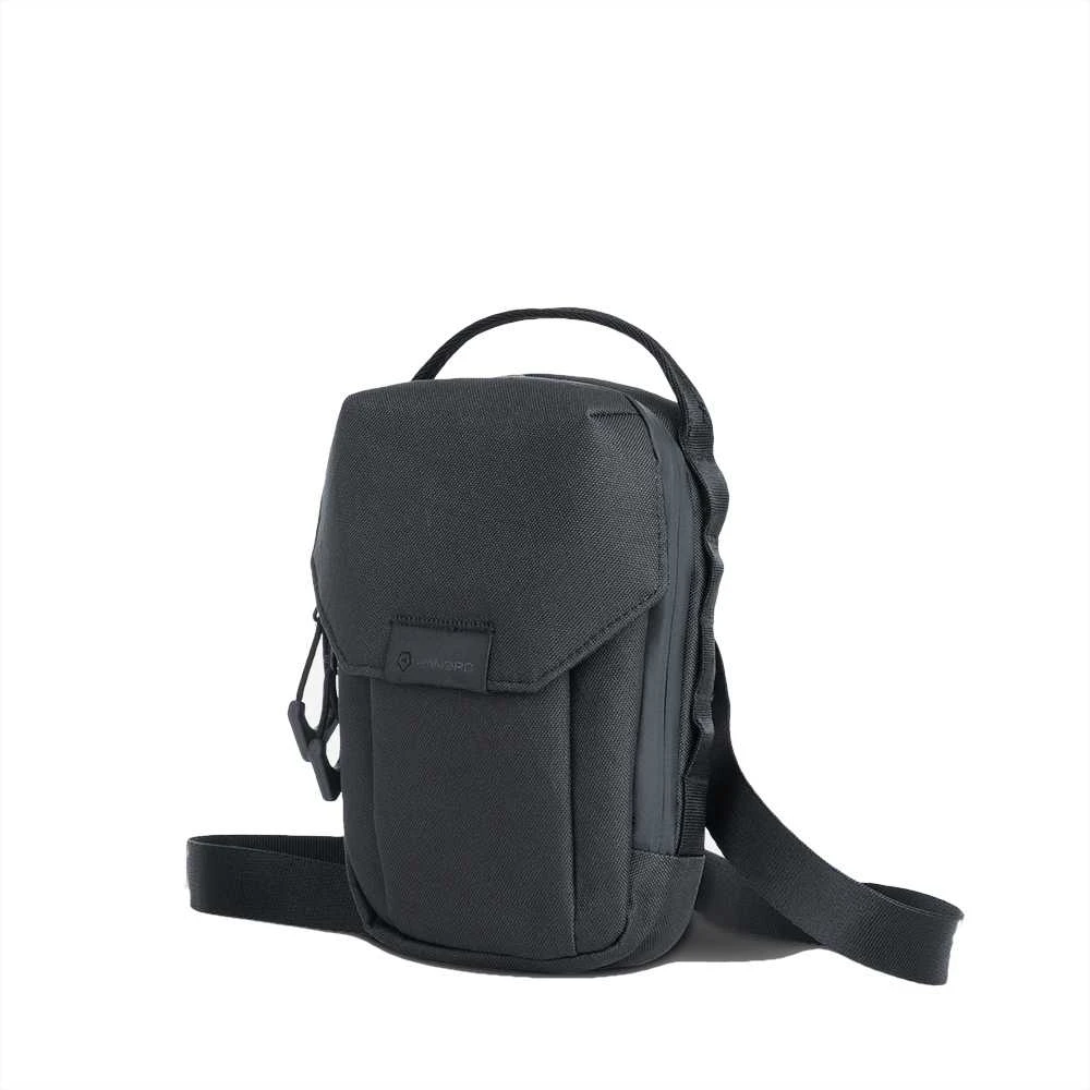 Krepšys - WANDRD X1 Crossbody Krepšys Atsparus Orui, 6 Skyrių, Juodas