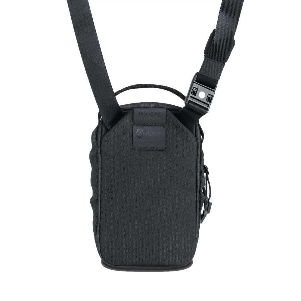 Krepšys - WANDRD X1 Crossbody Krepšys Atsparus Orui, 6 Skyrių, Juodas