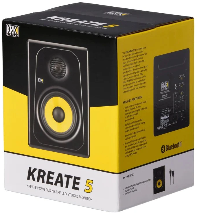 „Krk Systems KRK Kreate 3“ – aktyvių 3 colių dvipusio studijinio etaloninio garso monitorių pora