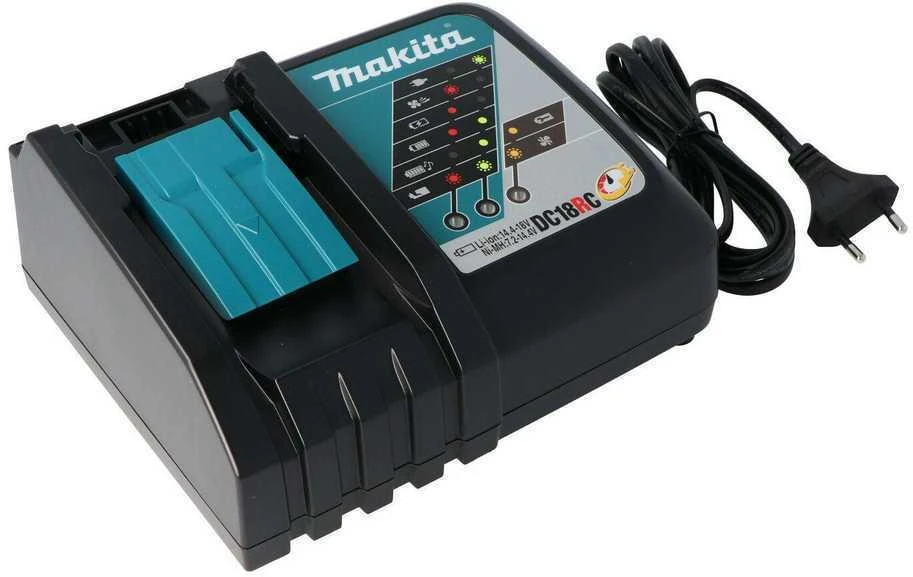 Makita 195584-2 Kroviklis DC18RC 14,4-18 V Li-ion RAPID krovimo laikas 15/22min, CARTON