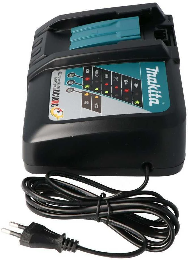 Makita 195584-2 Kroviklis DC18RC 14,4-18 V Li-ion RAPID krovimo laikas 15/22min, CARTON