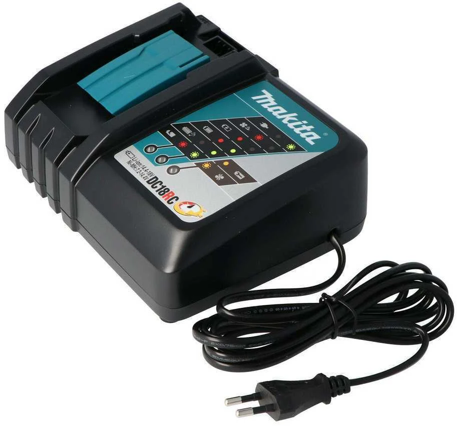 Makita 195584-2 Kroviklis DC18RC 14,4-18 V Li-ion RAPID krovimo laikas 15/22min, CARTON