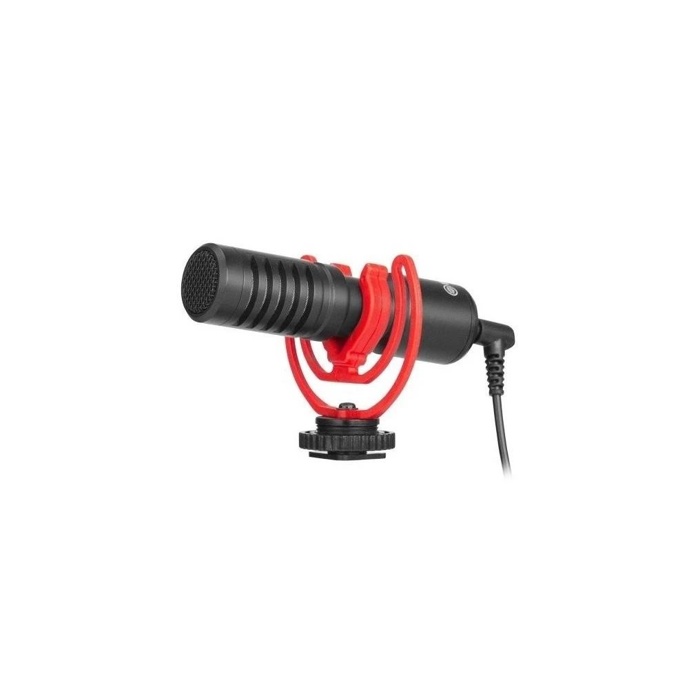 Boya universalus kompaktiškas mikrofonas BY-MM1+/ Super-cardioid Condenser Shotgun Microphone