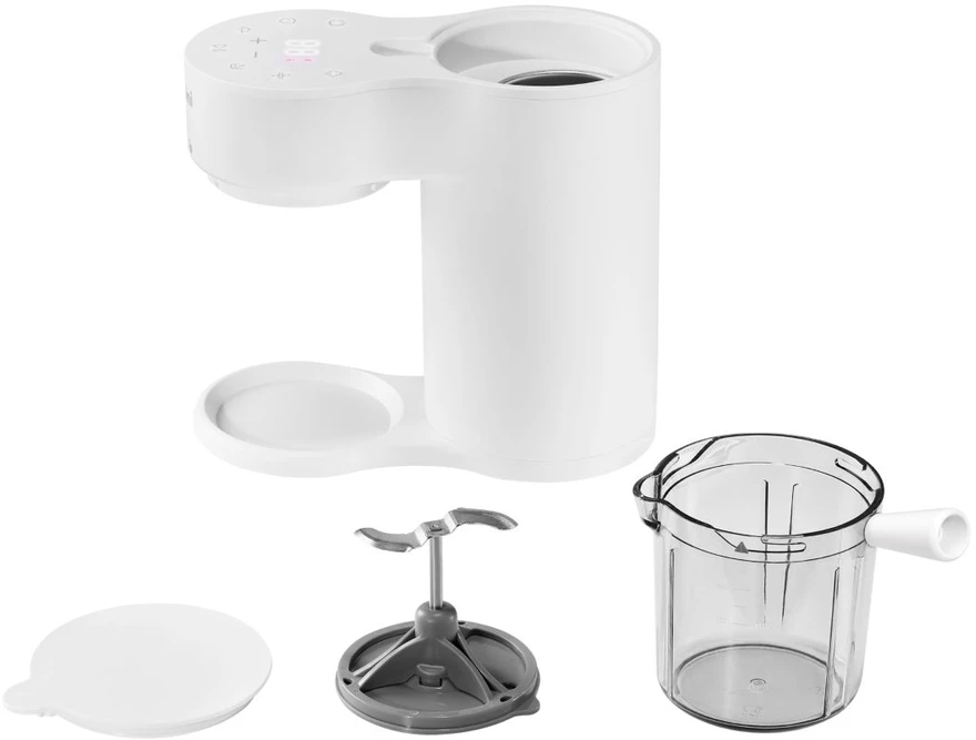 Kūdikių Maisto Gaminimo Aparatas - Momini YummyMaker 5-in-1 300 ml Stiklinis Dubuo