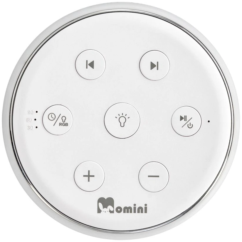Momini baltas noise lamp Lullumo