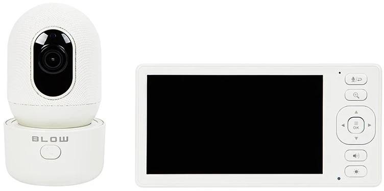 Kūdikių Stebėjimo Įrenginys - BLOW 5,5" LCD Wi‑Fi Monitorius Su Naktiniu Režimu