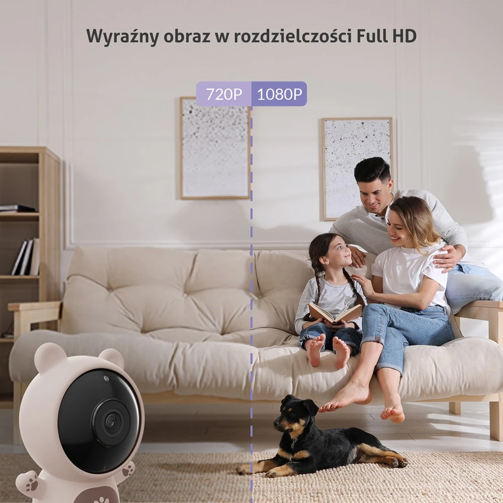 TLF Elektroninė kūdikio stebėjimo TrueLife NannyCam S3 Smart