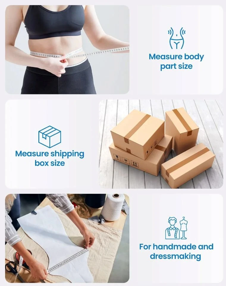 RENPHO Išmanioji „Bluetooth“ skaitmeninė kūno matavimo juosta