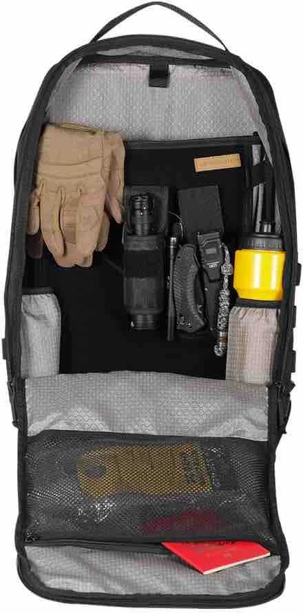 Kuprinė - Nitecore BP23 Pro 23L Modular CORDURA Nailonas Juoda