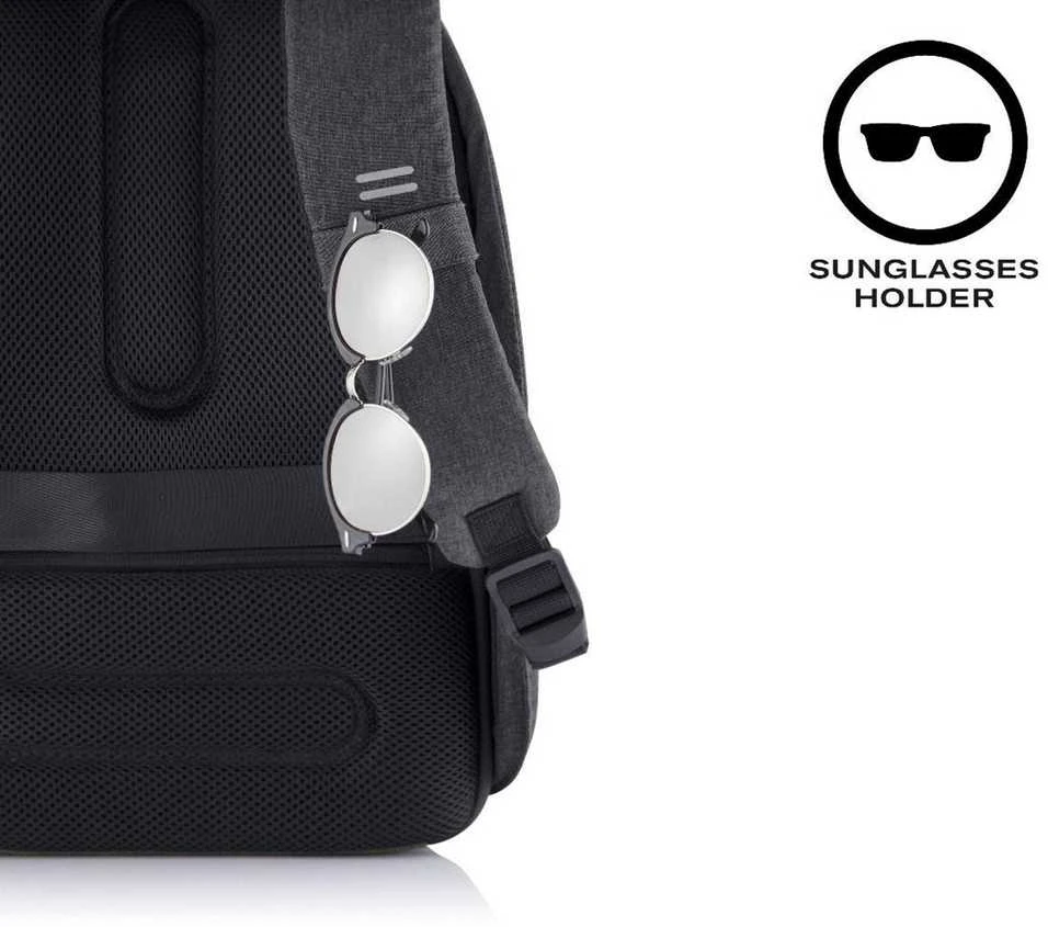 Kuprinė su apsauga nuo vagių XD Design  Bobby Hero XL, Juodos spalvos