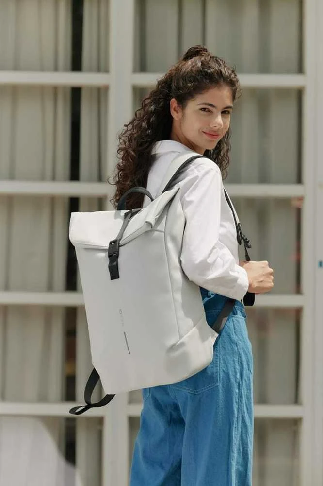 XD DESIGN kuprinė URBAN FLAP-TOP Baltas P/N: P706.2613