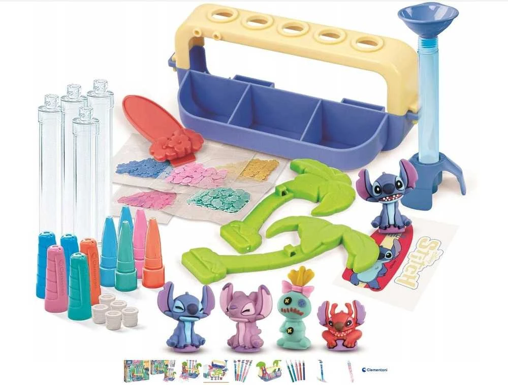 Rašiklių gaminimo rinkinys Clementoni Disney Stitch 18218