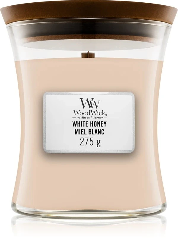WoodWick Aromatinė žvakė (White Honey), 275 g