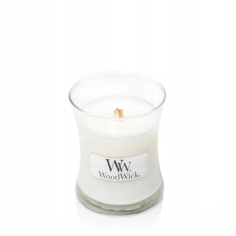 WoodWick Aromatinė žvakė (White Teak), 85 g