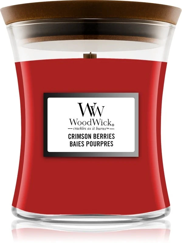 WoodWick Aromatinė žvakė (Crimson Berries), 275 g