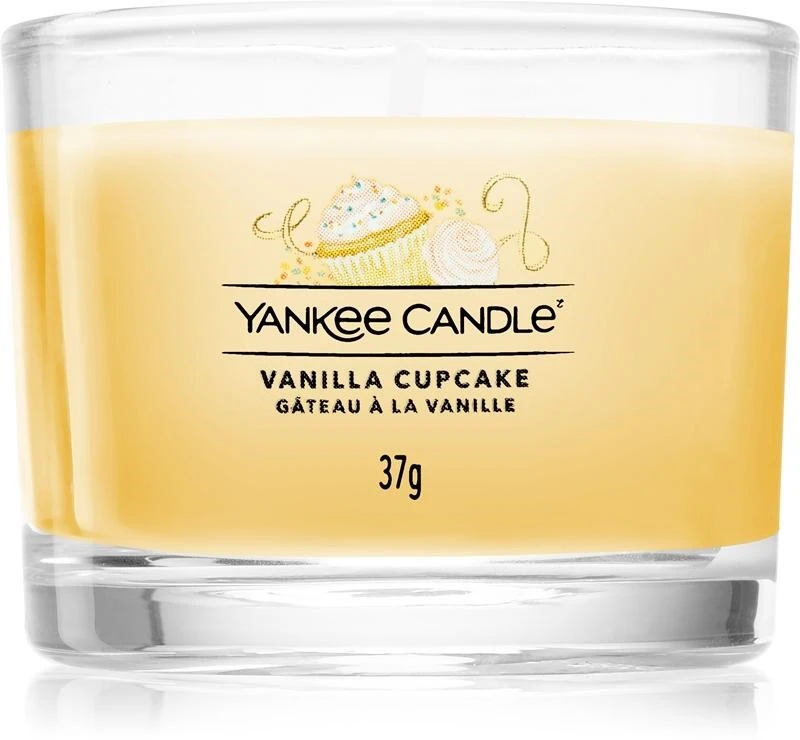 Yankee Candle Vanilla Cupcake kvapioji žvakė, 37 g