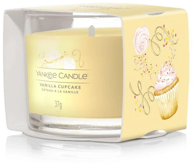Yankee Candle Vanilla Cupcake kvapioji žvakė, 37 g