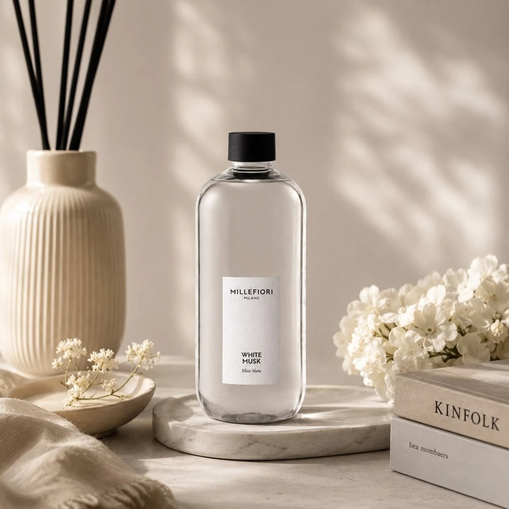 Refill for reed diffuser 500 ml Baltas MUSK MILLEFIORI