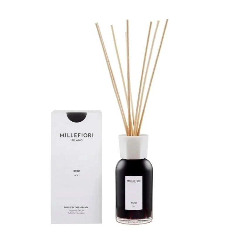 Pałeczki zapachowe 250ml NERO MILLEFIORI