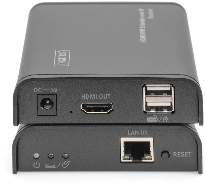 Assmann Electronic DIGITUS HDMI KVM ilgintuvas 120 m per tinklo kabelį Cat 5 5E 6 Full HD 1080p