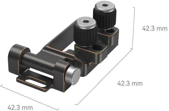 SmallRig 4147 laido spaustukas su matmenų schema