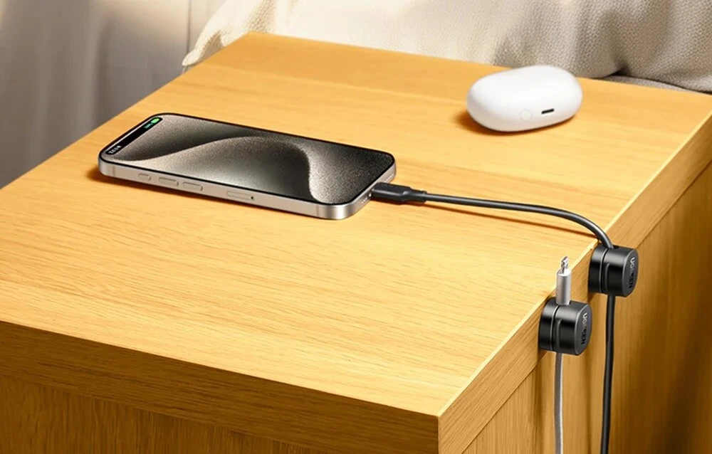 Laidų Organizatorius - Ugreen LP886 Magnetiniai Laidų Laikikliai, 3 Vnt