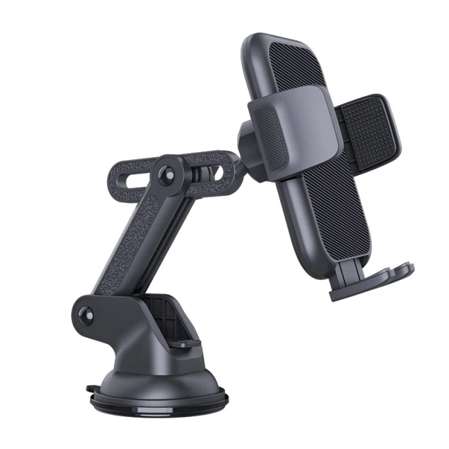 SEEK TOTI Universal Car Suction cup Phone Holder, Juodas