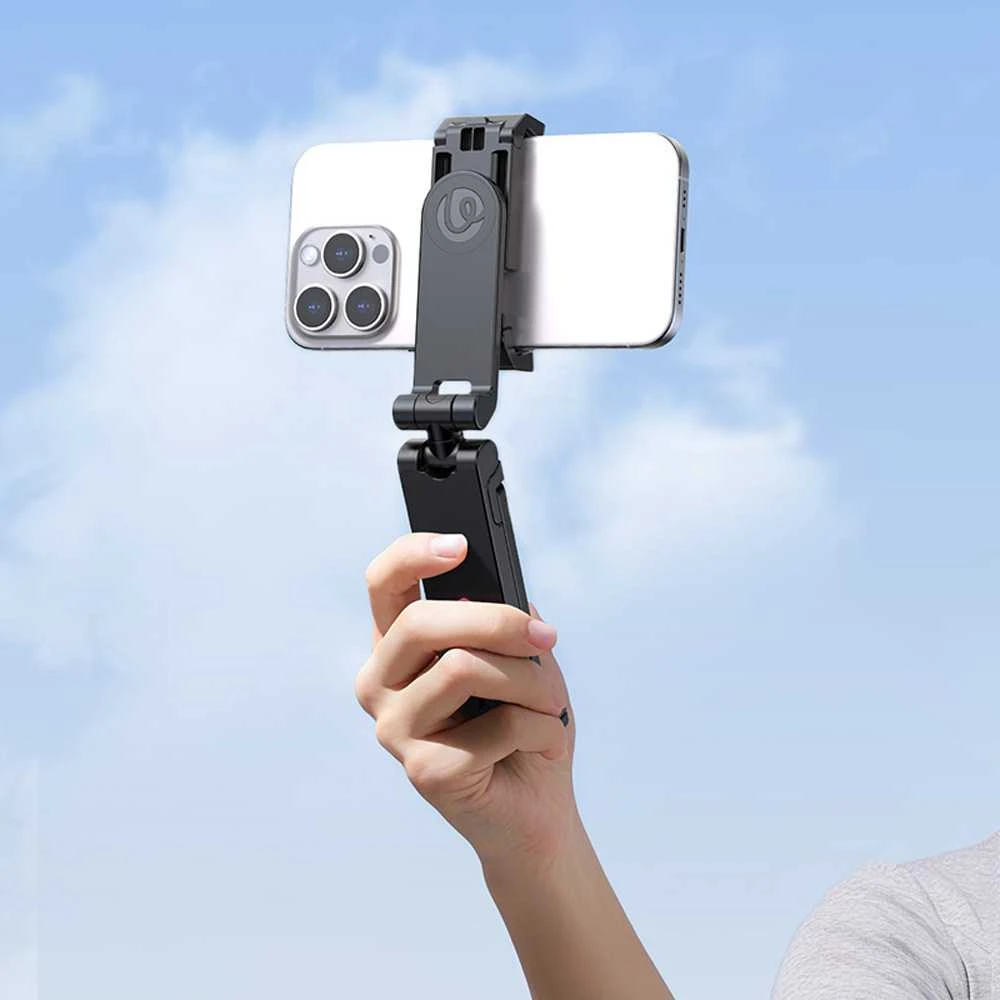 Laikiklis - Ulanzi MA89 Universalus Kelioninis Stovas Tripodas Selfie Lazda Juoda